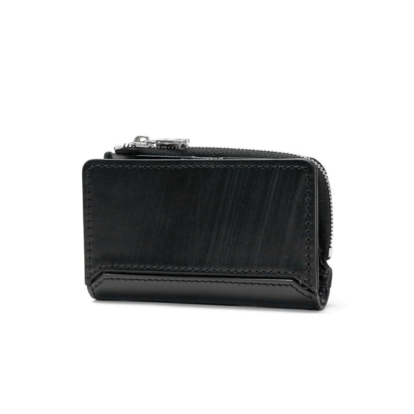 [常规经销商] MASTER PICES KEY CASE掌握Bridle Coin Coin Purse Leather Card薄迷你紧凑型Bridle皮​​革制造的日本男士女士04235