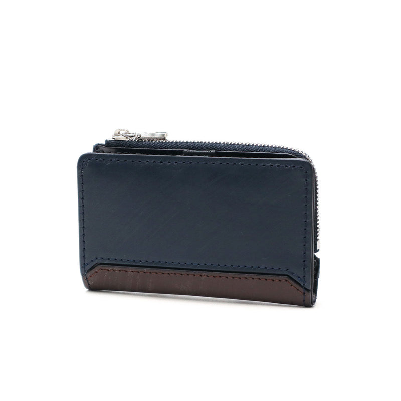 [常规经销商] MASTER PICES KEY CASE掌握Bridle Coin Coin Purse Leather Card薄迷你紧凑型Bridle皮​​革制造的日本男士女士04235