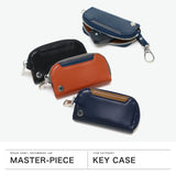 [Regular dealer] Master Piece key case Master-Piece Notch Smart key case key storage case Genuine leather Leather Leather Leather Smart Keyless Keylock Made in Japan Men's Ladies 223059