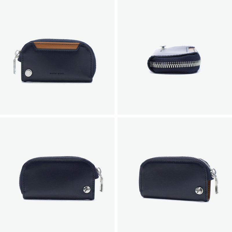 [Regular dealer] Master Piece key case Master-Piece Notch Smart key case key storage case Genuine leather Leather Leather Leather Smart Keyless Keylock Made in Japan Men's Ladies 223059
