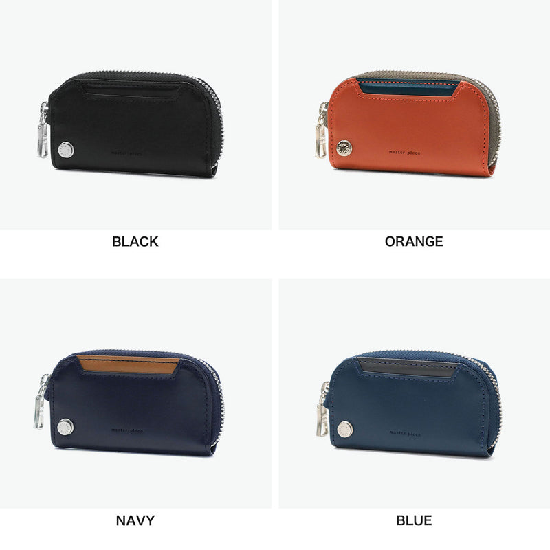 [Regular dealer] Master Piece key case Master-Piece Notch Smart key case key storage case Genuine leather Leather Leather Leather Smart Keyless Keylock Made in Japan Men's Ladies 223059
