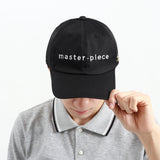 [Peniaga biasa] Karya Golf Cap Master-Piece Golf Cap Golf Cap Hat kapas kapas kapas kapas kapas-cotton-caster saiz pelarasan Logo hitam wanita lelaki lelaki 312000