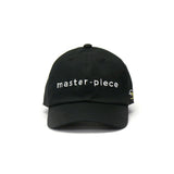 【正規取扱店】 マスターピースゴルフ キャップ master-piece GOLF CAP ゴルフキャップ 帽子 コットン 綿 撥水 速乾 アジャスター サイズ調整 ロゴ 黒 白 ブランド メンズ レディース 312000