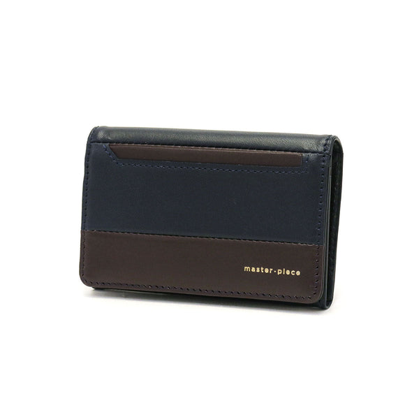 [Regular dealer] Master Piece Card Case Master-Piece Gloss Card Pour Card Bipolalized Waterproof Leather Leather Leather Leather Leather Slim Business Made Men's Ladies 02845