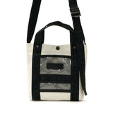 [Regular dealer] Masterpiece shoulder bag MASTER-PIECE SHUTTLE Shoulder Bag S Mini Shoulder Tote Canvas Cotton Canvas 2WAY Small Black White Men's Ladies 310054