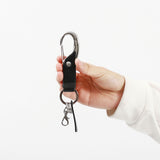 [Peniaga biasa] Karya Kunci Rantai Master-Piece Magatama Key Ring Key Ring Key NASCAN Kulit Kulit Kulit Kulit Kulit Dibuat di Ladies Lelaki Jepun 01691-V2