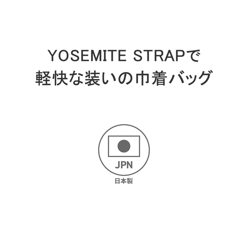 [Regular dealer] Masterpiece shoulder bag YOSEMITE STRAP × MASTER-PIECE Mobile Strap drawstring Pouch Shoulder Pouch Strap Holder Made in Japan Men's Ladies 12431-YS2