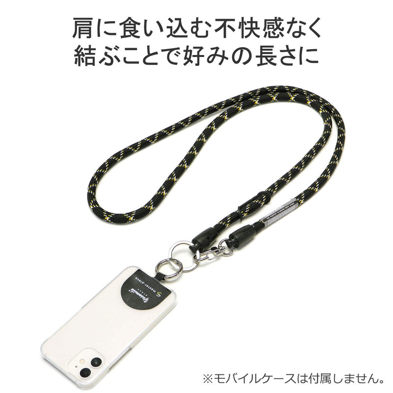 【正規取扱店】 マスターピース ショルダーバッグ YOSEMITE STRAP × master-piece モバイルストラップ 巾着ポーチ ショルダーポーチ ストラップホルダー 日本製 メンズ レディース 12431-ys2