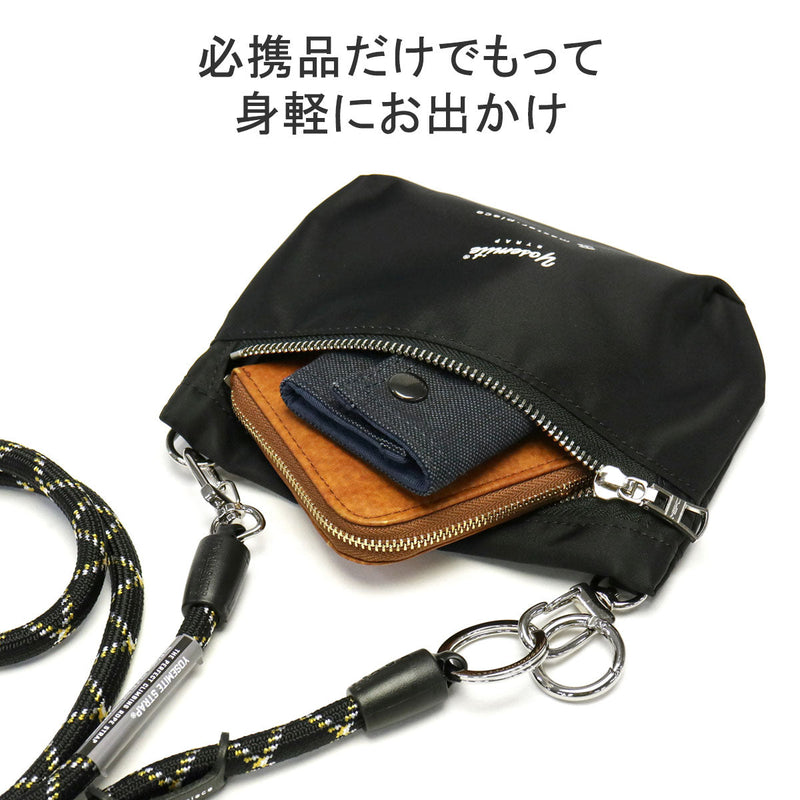 【正規取扱店】 マスターピース ショルダーバッグ YOSEMITE STRAP × master-piece モバイルストラップ ポーチ 小物入れ 斜めがけ スマホストラップ 日本製 メンズ レディース 12433-ys2