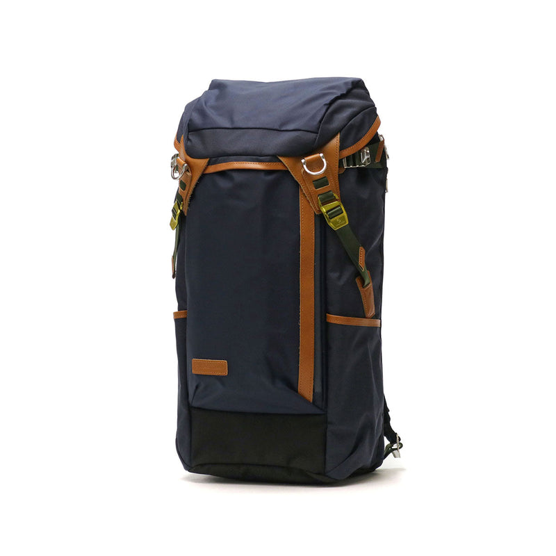 [Peniaga biasa] Karya Backpack Lelaki Berkapasiti Lelaki Bergaya Gaya-Piece Daypack Perjalanan Kasual A4 B4 Water Waterproof 20L PC Dibuat di Jepun Potensi Ransel L 01760-V3