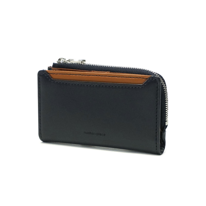 [Regular dealer] Master Piece Kase Case Men's Ladies Coin Purse Leather Leather Master-Piece Integrated Card Card Included Card Card Including Genuine Leather Cowhide Brand Fashionable 4-series L-shaped Fastener Made in Japan NOTCH 223056