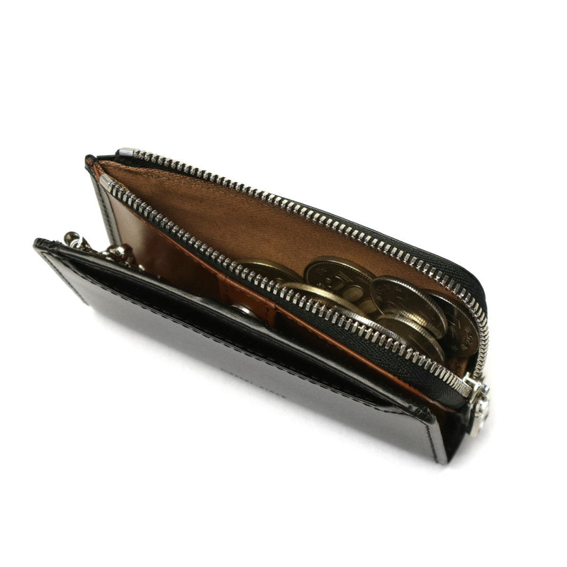 [Regular dealer] Master Piece Kase Case Men's Ladies Coin Purse Leather Leather Master-Piece Integrated Card Card Included Card Card Including Genuine Leather Cowhide Brand Fashionable 4-series L-shaped Fastener Made in Japan NOTCH 223056