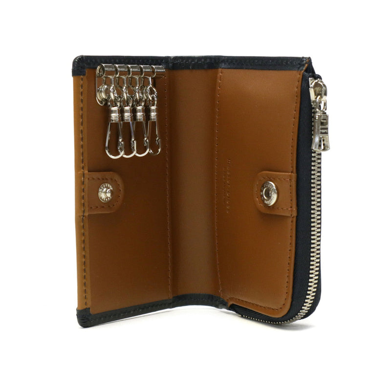 [Regular dealer] Master Piece Kase Case Men's Ladies Coin Purse Leather Leather Master-Piece Integrated Card Card Included Card Card Including Genuine Leather Cowhide Brand Fashionable 4-series L-shaped Fastener Made in Japan NOTCH 223056