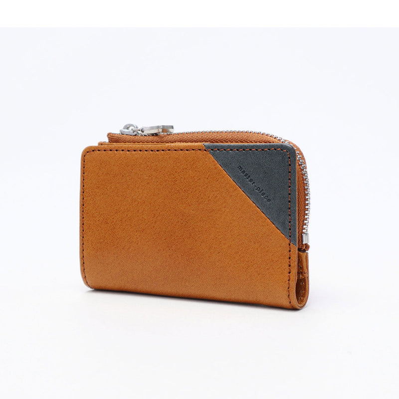 [Regular dealer] Master Piece Kase Men's Ladies Coin purse leather Master-Piece Wallet Genuine Leather Leather Leather Cowhide Brand Coin Case Card Put Card Compact Small Lightweight Light CORNER 223853