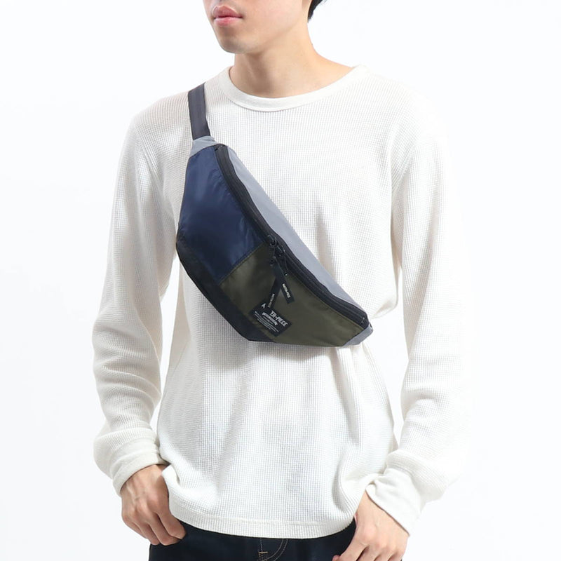 [Regular dealer] Master Piece Bag Master-Piece Waist Bag RUSH West Pouch diagonal Diagonal Bag Men's Ladies Horizontal Nylon Compact Master Piece 02220