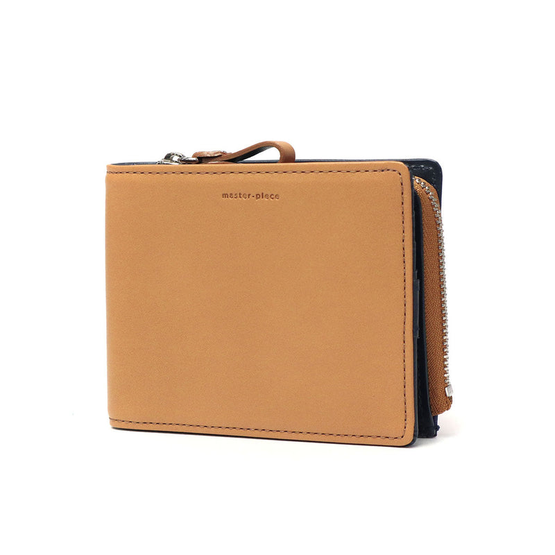 [Regular dealer] Masterpiece Wallet Men's Ladies Ladies Bi-fold Compact Master-PieCE Bi-fold Wallet Brand Genuine Leather Leather Leather Purse There is a coin purse that does not break in Japan Refine Bi-fold wallet 223162