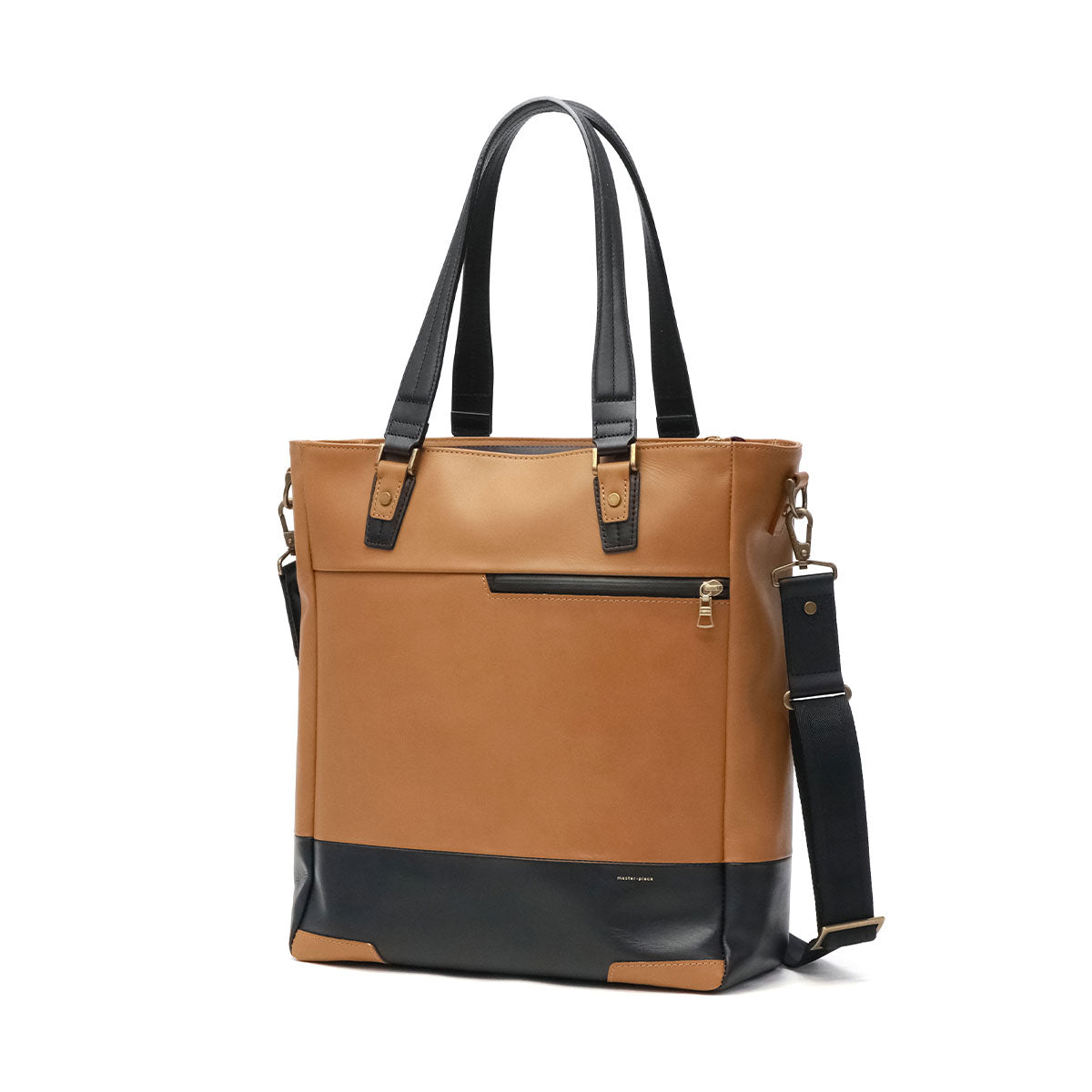 Masterpiece　美品　2wayGlossビジネストートバッグ ポーチ付 msp00642-24_96d3e065-2038-40c4