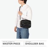 [Authorized Dealer] Masterpiece Shoulder Bag Men's Crossbody Bag Brand Master-piece Bag Small Crossbody Nylon Stylish Simple Casual Cool Waterproof A5 2-layer Made in Japan Progress 02407