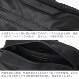 [Authorized Dealer] Masterpiece Shoulder Bag Men's Crossbody Bag Master-piece Brand Adult Cool Small Horizontal Horizontal Crossbody Bag Black Made in Japan Waterproof A5 Double Layer S Progress Coating ver. 02408-sc