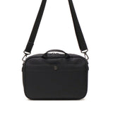 [Authorized Dealer] Masterpiece Shoulder Bag Men's Crossbody Bag Master-piece Brand Adult Cool Small Horizontal Horizontal Crossbody Bag Black Made in Japan Waterproof A5 Double Layer S Progress Coating ver. 02408-sc