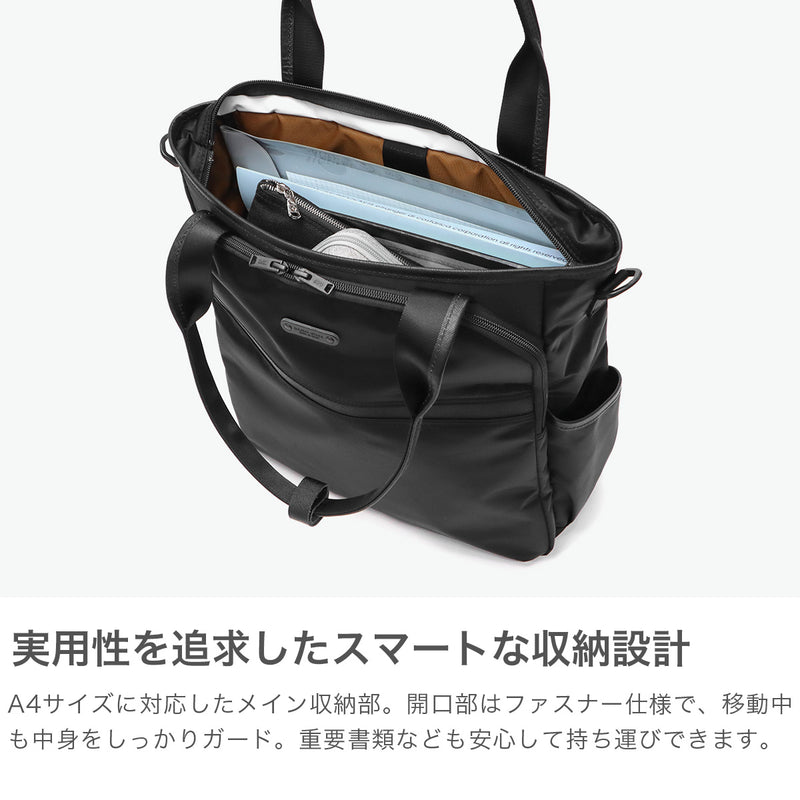 [Authorized Dealer] Masterpiece Tote Bag for Men and Women Large Zipper A4 Master-piece Bag Business Bag Commuting Waterproof Business Stylish Lightweight Laptop Water Repellent Result 2WAY Tote Bag 43313