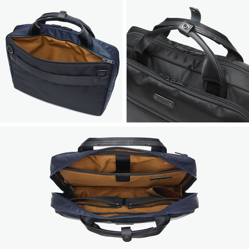[Authorized Dealer] Masterpiece Business Bag Men's Women's Master-piece Bag Waterproof Business Stylish Lightweight Self-Supporting A4 2WAY Laptop Water-Repellent Commuting Bag Commuting Handheld Result 2WAY Briefcase 43314
