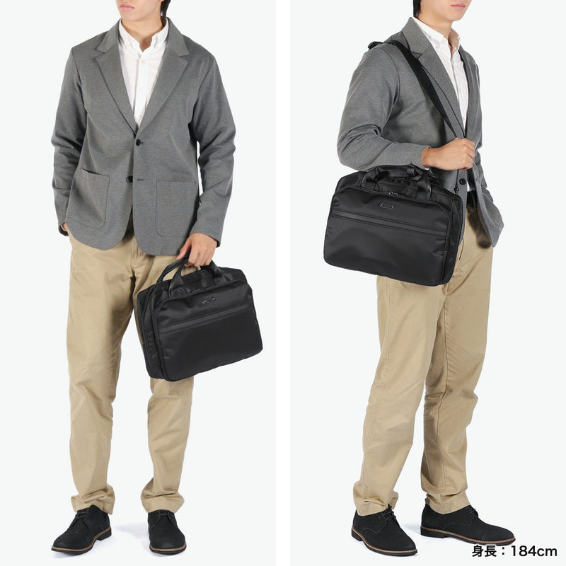 [Authorized Dealer] Masterpiece Business Bag Men's Women's Master-piece Bag Waterproof Business Stylish Lightweight Self-Supporting A4 2WAY Laptop Water-Repellent Commuting Bag Commuting Handheld Result 2WAY Briefcase 43314