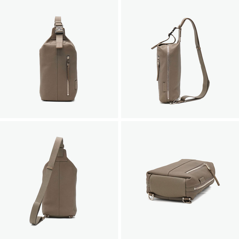 【正規取扱店】 マスターピース ボディバッグ メンズ 本革 ワンショルダー master-piece バッグ 革 レザー A5 ショルダー 斜めがけバッグ 斜め掛け 防水 ワンショルダーバッグ 日本製 drum スリングバッグ 03062