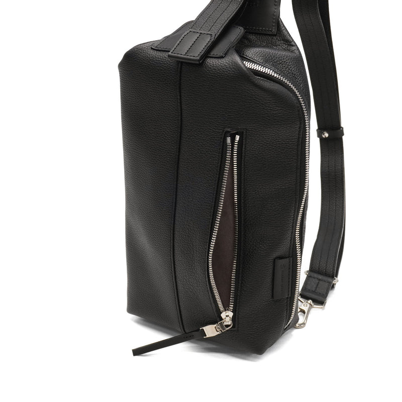 【正規取扱店】 マスターピース ボディバッグ メンズ 本革 ワンショルダー master-piece バッグ 革 レザー A5 ショルダー 斜めがけバッグ 斜め掛け 防水 ワンショルダーバッグ 日本製 drum スリングバッグ 03062