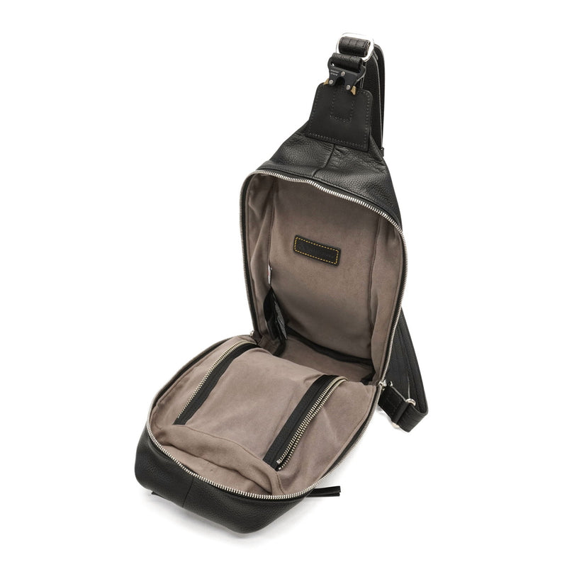 【正規取扱店】 マスターピース ボディバッグ メンズ 本革 ワンショルダー master-piece バッグ 革 レザー A5 ショルダー 斜めがけバッグ 斜め掛け 防水 ワンショルダーバッグ 日本製 drum スリングバッグ 03062