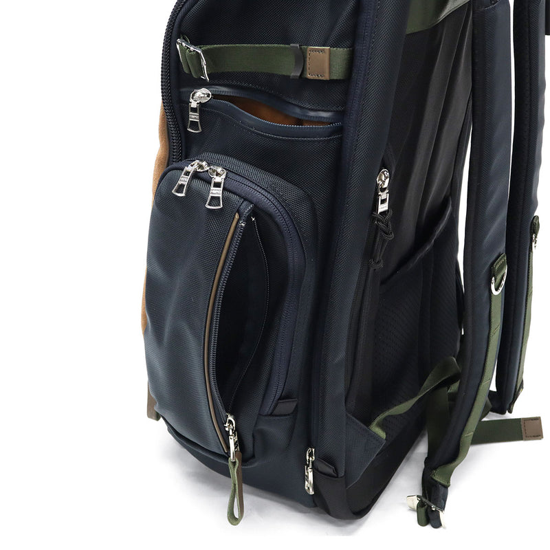 【正規取扱店】 マスターピース リュック メンズ 大容量 大きめ 丈夫 master-piece おしゃれ カジュアル 旅行 ブランド 撥水 ナイロン PC収納 ノートPC 16インチ A4 B4 2層 Grave バックパック 03170