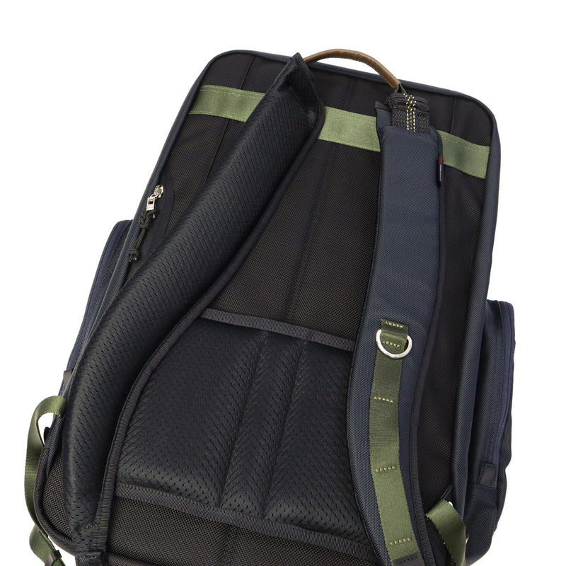 【正規取扱店】 マスターピース リュック メンズ 大容量 大きめ 丈夫 master-piece おしゃれ カジュアル 旅行 ブランド 撥水 ナイロン PC収納 ノートPC 16インチ A4 B4 2層 Grave バックパック 03170