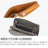 【正規取扱店】 マスターピース 二つ折り財布 メンズ レディース ブランド ファスナー master-piece 財布 二つ折り 折り財布 本革 革 小銭入れあり レザー 日本製 Sand ラウンドファスナーミドルウォレット 04281