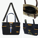 【正規取扱店】 マスターピース トートバッグ メンズ レディース A4 ファスナー付き master-piece バッグ 2WAY 横型 カジュアル ブランド 大きめ ビジネス 軽量 ナイロン 日本製 肩掛け 斜め掛け Link 02354-v2