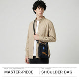 【正規取扱店】 マスターピース ショルダーバッグ メンズ レディース ブランド master-piece 斜めがけ 小さめ コンパクト 大人 軽量 ショルダー 日本製 2WAY Link ドローストリングショルダーバッグ 02356-v2