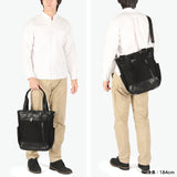 【正規取扱店】 マスターピース トートバッグ メンズ A4 ファスナー付き master-piece バッグ 2WAY 縦型 ブランド 大きめ ビジネス 斜めがけ 通勤 カジュアル 撥水 ナイロン PC STREAM 2WAYトートバッグ 05006