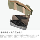 【正規取扱店】 マスターピース 財布 三つ折り財布 メンズ レディース コンパクト 革 ブランド master-piece 三つ折り 日本製 本革 コンパクト財布 ミニ財布 ミニ 小さめ CAST 三つ折りウォレット 997001