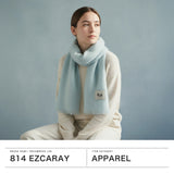 エイトフォーティーンエスカライ マフラー レディース ギフト ブランド 814 EZCARAY ストール 冬 秋冬 無地 シンプル 防寒 ピンク系 あったか 暖かい モヘヤ プレゼント かわいい ふわふわ FOULARD LISO MA017