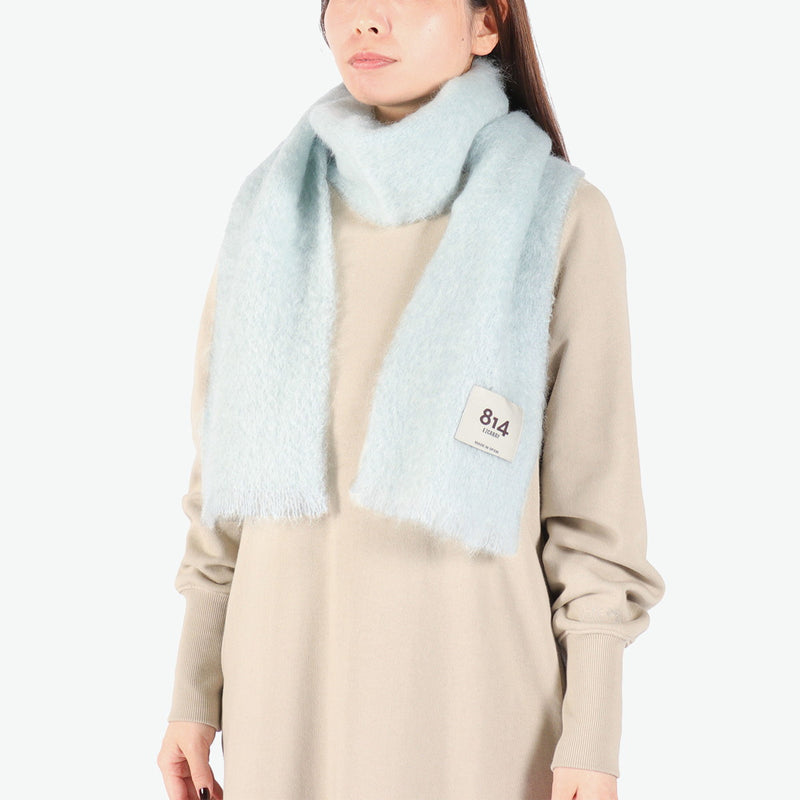 エイトフォーティーンエスカライ マフラー レディース ギフト ブランド 814 EZCARAY ストール 冬 秋冬 無地 シンプル 防寒 ピンク系 あったか 暖かい モヘヤ プレゼント かわいい ふわふわ FOULARD LISO MA017