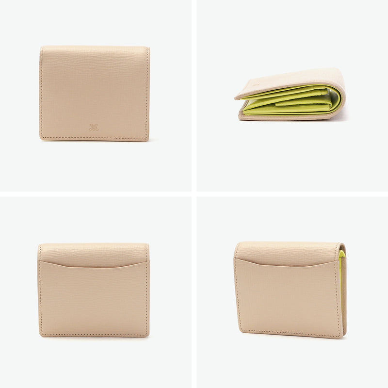 マッキントッシュ ロンドン 財布 レディース 二つ折り コンパクト MACKINTOSH LONDON 二つ折 ブランド おしゃれ 小銭入れ ボックス型 革 本革 レザー 軽量 シンプル ロゴ 薄型 サイフ EM MKL5060123