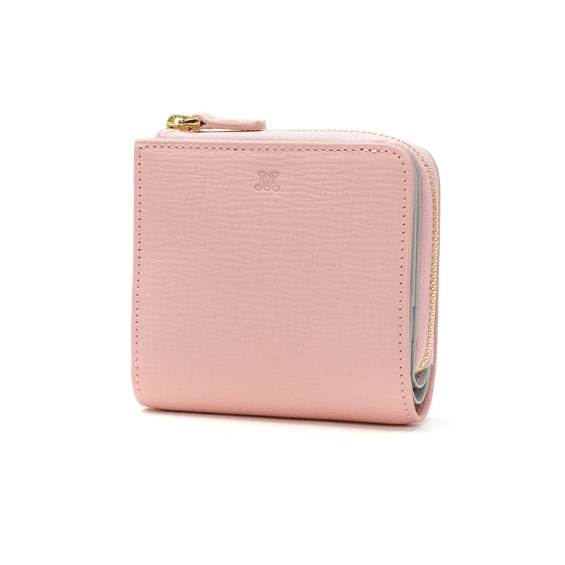 マッキントッシュ ロンドン 財布 レディース 二つ折り コンパクト MACKINTOSH LONDON 二つ折 ブランド おしゃれ ファスナー 小銭入れあり 革 本革 レザー 軽量 シンプル ロゴ サイフ 二つ折り財布 EM MKL5060124