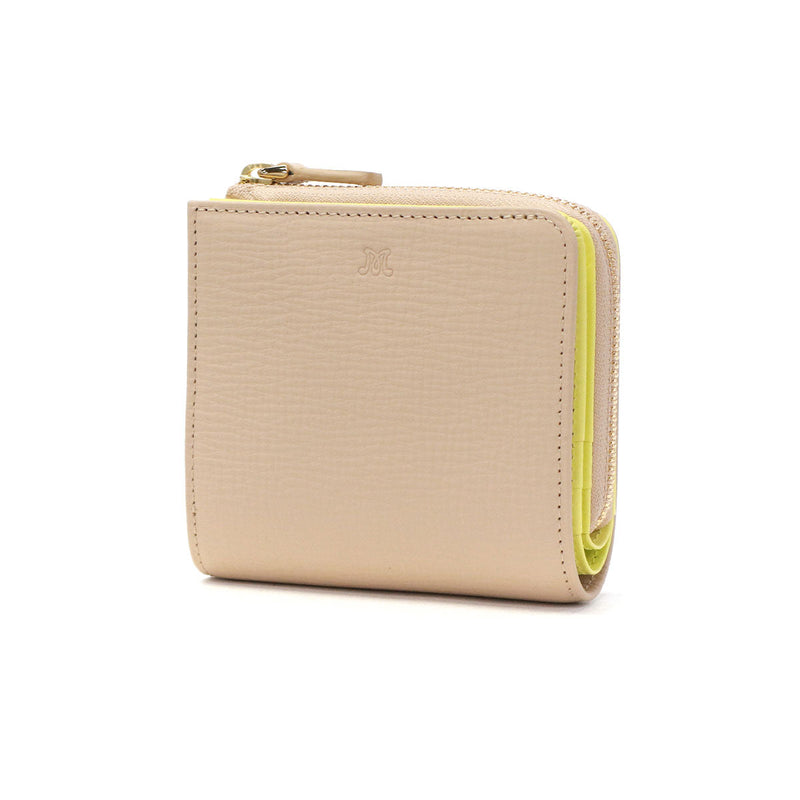 マッキントッシュ ロンドン 財布 レディース 二つ折り コンパクト MACKINTOSH LONDON 二つ折 ブランド おしゃれ ファスナー 小銭入れあり 革 本革 レザー 軽量 シンプル ロゴ サイフ 二つ折り財布 EM MKL5060124