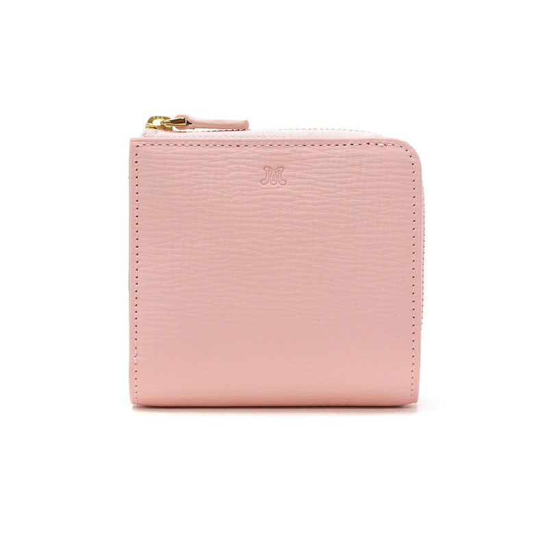 マッキントッシュ ロンドン 財布 レディース 二つ折り コンパクト MACKINTOSH LONDON 二つ折 ブランド おしゃれ ファスナー 小銭入れあり 革 本革 レザー 軽量 シンプル ロゴ サイフ 二つ折り財布 EM MKL5060124