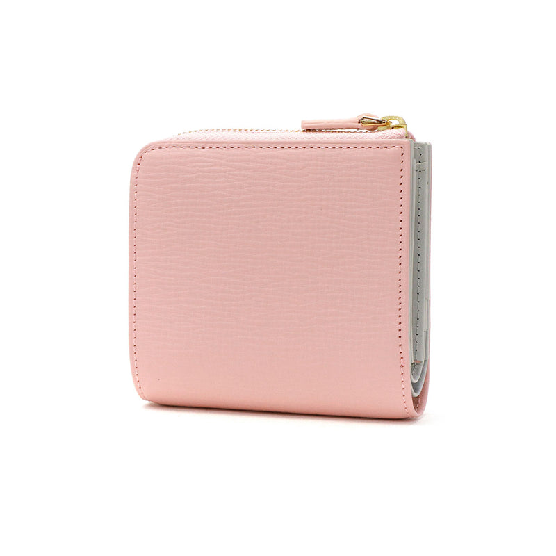 マッキントッシュ ロンドン 財布 レディース 二つ折り コンパクト MACKINTOSH LONDON 二つ折 ブランド おしゃれ ファスナー 小銭入れあり 革 本革 レザー 軽量 シンプル ロゴ サイフ 二つ折り財布 EM MKL5060124