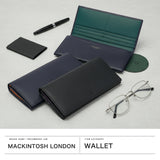 マッキントッシュ ロンドン 長財布 メンズ レディース 薄い MACKINTOSH LONDON 大容量 ブランド 本革 革 レザー 財布 かぶせ 薄型 小銭入れ カード収納 多い スリム シンプル 軽量 ロングウォレット 上品 EM WMKL6060087