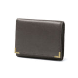 マッキントッシュ ロンドン 三つ折り財布 メンズ レディース 革 MACKINTOSH LONDON 本革 コンパクト ブランド 小銭入れあり 小銭 札 カード 軽量 軽い 大人 ミニ ウォレット 無地 CLIP 三つ折り札入 WMKL6060101