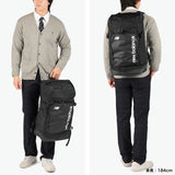 ニューバランス リュック 通学 大容量 new balance メンズ レディース 男子 女子 タブレット 中学生 高校生 ボックス型 軽い 撥水 カジュアル PC 軽量 40L A4 A3 トップローディングバックパック AC7580W