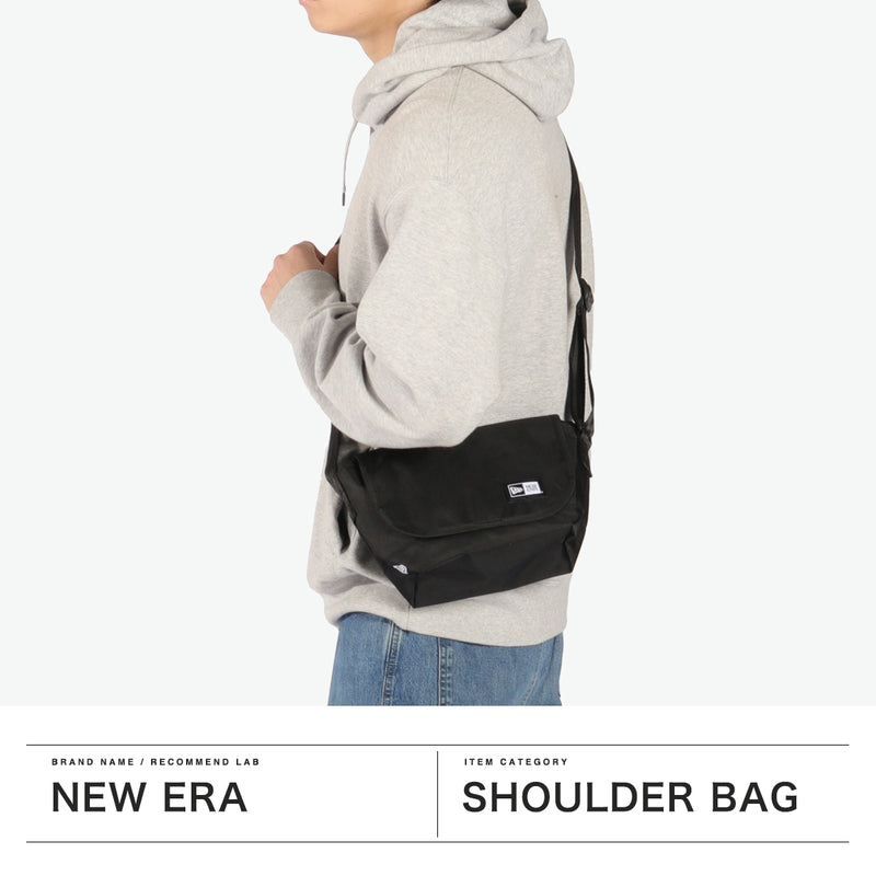 [Authorized Dealer] NEW ERA Shoulder Bag Men's Women's Crossbody Bag Brand New Era Bag Small Crossbody Lightweight Lightweight Casual Simple Mini Mini Shoulder Horizontal Compact Travel Shoulder Bag Mini 3.5L