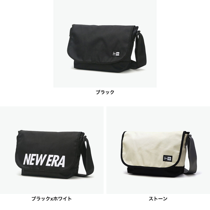 [Authorized Dealer] NEW ERA Shoulder Bag Men's Women's Crossbody Bag Brand New Era Bag Crossbody Lightweight Lightweight Casual Simple Horizontal Travel Travel Adult Logo Messenger Bag B5 Soulder Bag 9L