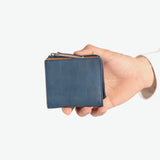 ネルド 二つ折り財布 財布 メンズ レディース コンパクト NELD 二つ折 二つ折り 小さめ ブランド 本革 レザー 革 牛革 草木染め  軽い 小銭入れあり ミニ 小銭入れ 日本製 BOTANICAL LF短財布  AN289